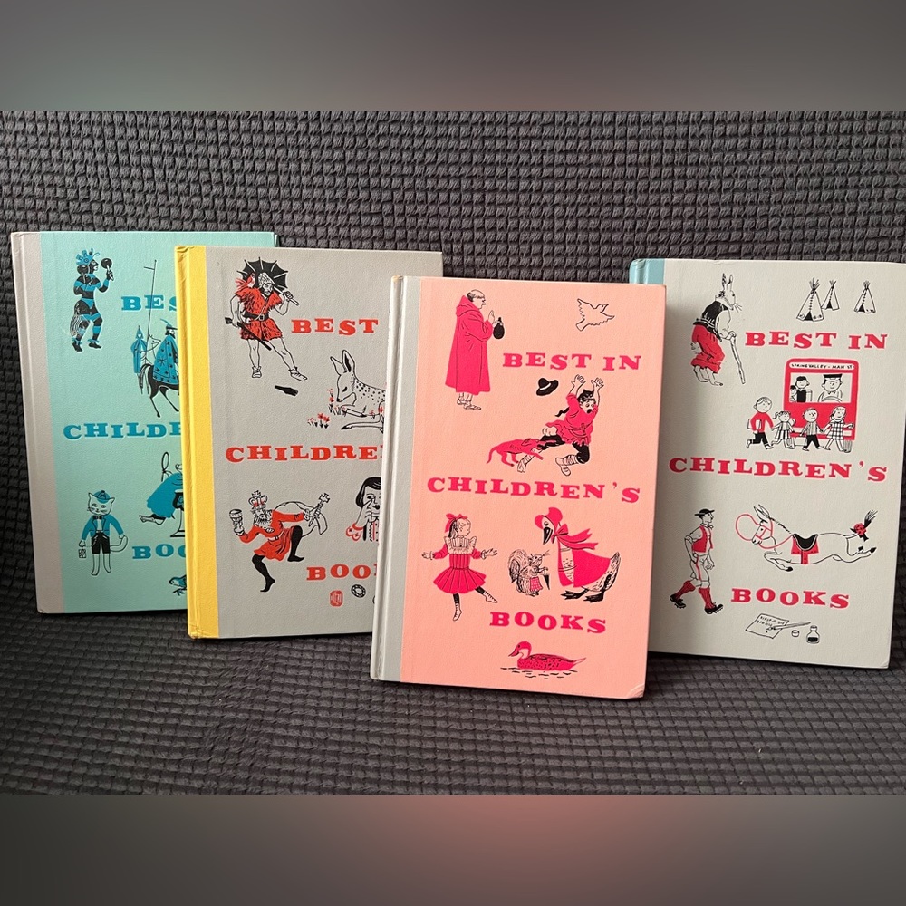 Collection of Best in Children's Books. Set Of 4 With Original Paperwork